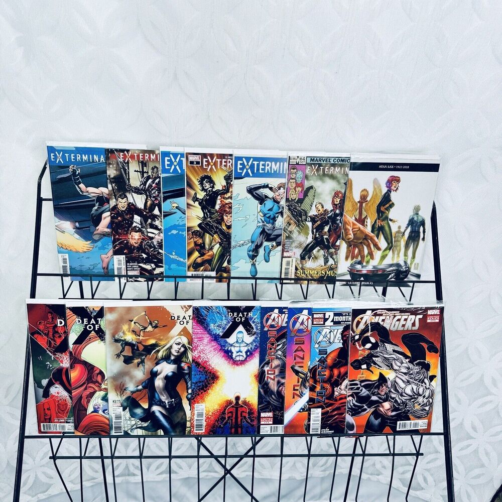 X-Termination 2-5 Avengers Sanction 1-4 Death Of X 1-4 X-Men Mini Series Lot
